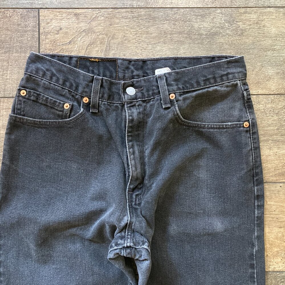 Vintage 2000 Black Levi's 505 32W x 32L - Made in USA - Picture 8 of 14